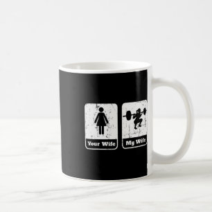 Caneca De Café Sua Esposa Minha Esposa Engraçada Fazendo Camisas