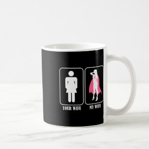 Caneca De Café Sua Esposa, Minha Esposa, Marido, Cancer De Consci