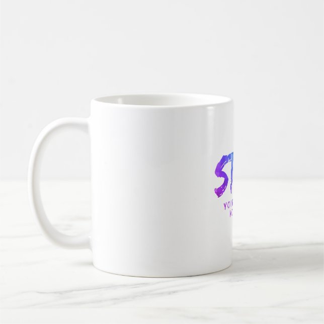 Caneca De Café Sua História Não Acabou (Esquerda)