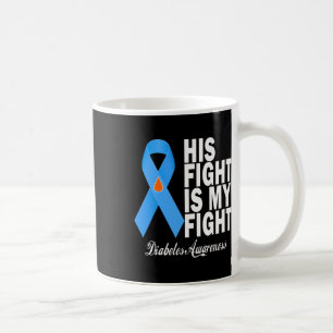 Caneca De Café Sua Luta É A Minha Consciência Da Diabetes T1d T2d