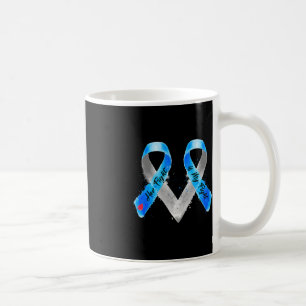 Caneca De Café Sua Luta É Minha Luta Com A Fita Azul Tipo 1 Diabe