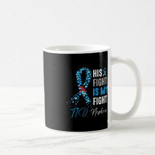 Caneca De Café Sua Luta é Minha Luta Contra a Diabetes do Sobrinh