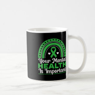 Caneca De Café Sua Saúde Mental É Importante Para A Saúde Mental