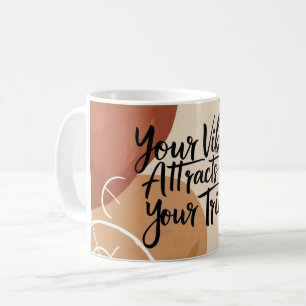 Caneca De Café Sua Vibração Atrai Sua Tribo 3
