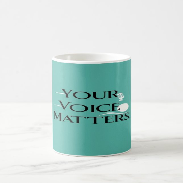 Caneca De Café Sua Voz Importa opção 2 (Centro)