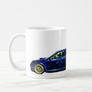 Caneca De Café Subaru Impreza WRX Sti