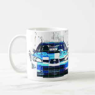 Caneca De Café Subaru Impreza WRX Sti