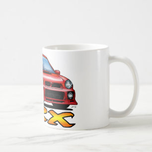 Caneca De Café Subaru WRX_red