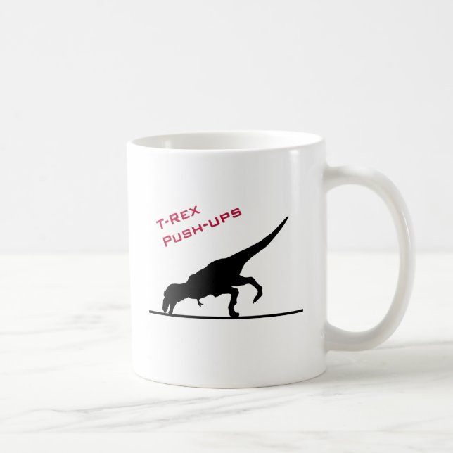 Caneca De Café Subidas T-Rex (Direita)