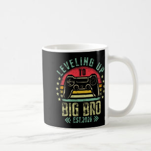 Caneca De Café Subindo de Nível Para Irmão Mais Velho 2026 Novo H