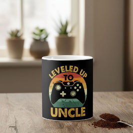 Caneca De Café Subiu de Nível para Tio