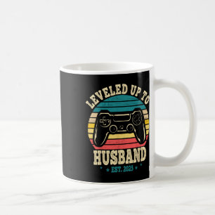 Caneca De Café Subiu Para Marido Est 2025 Recém-Casado Bache