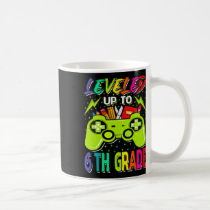 Caneca De Café Subiu Para o 6º Ano Gamer Volta às Aulas Primeiro