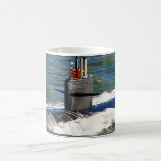 Caneca De Café SUBMARINA DE ATAQUE RÁPIDO - SSN-750 Mug (Centro)