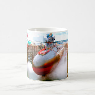 Caneca De Café SUBMARINO MÍSSEIS CRUISE DOS EUA - SSGN-726 Mug