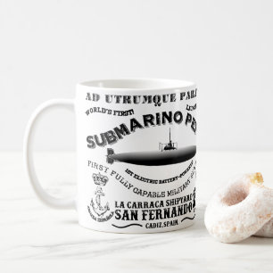 CANECA DE CAFÉ SUBMARINO PERAL