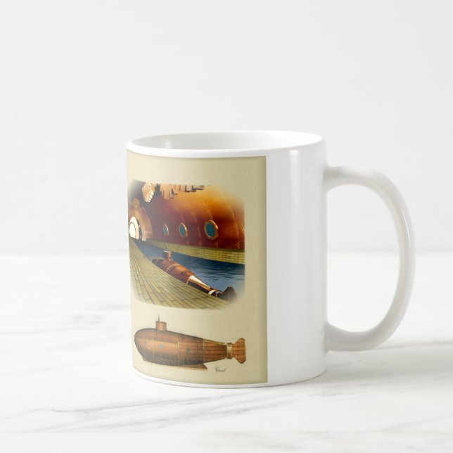 Caneca De Café submarino precoce (Direita)