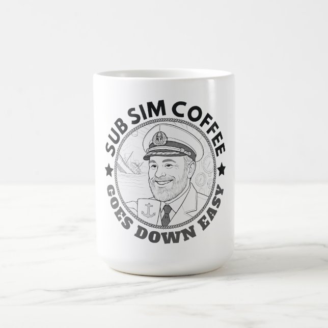 CANECA DE CAFÉ SUBMARINO VIDEOGAME CAPITÃO DE CAFÉ (Centro)
