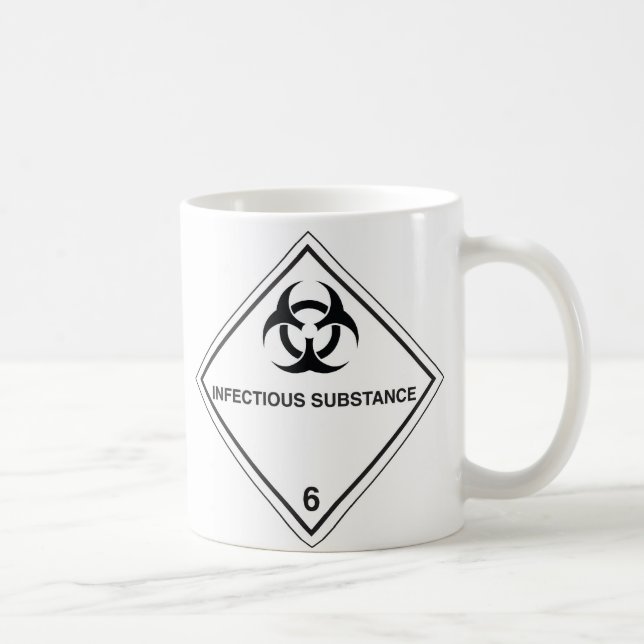 Caneca De Café substância infecciosa (Direita)