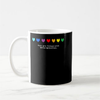 Caneca De Café Subterrâneo - Você está cheio de determinação. 