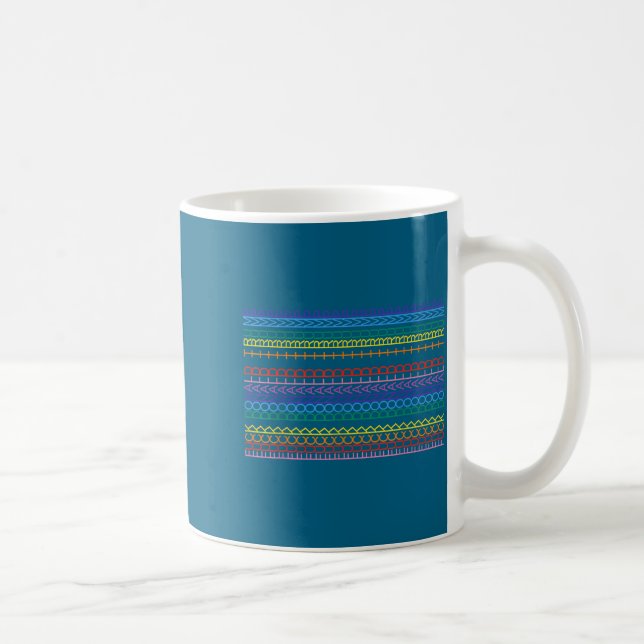 Caneca De Café Subtle Anti Trump Hidden Message Sarcastic Lgbt  (Direita)