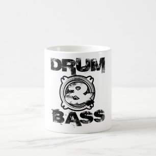 Caneca De Café Subwoofer do cilindro e do baixo