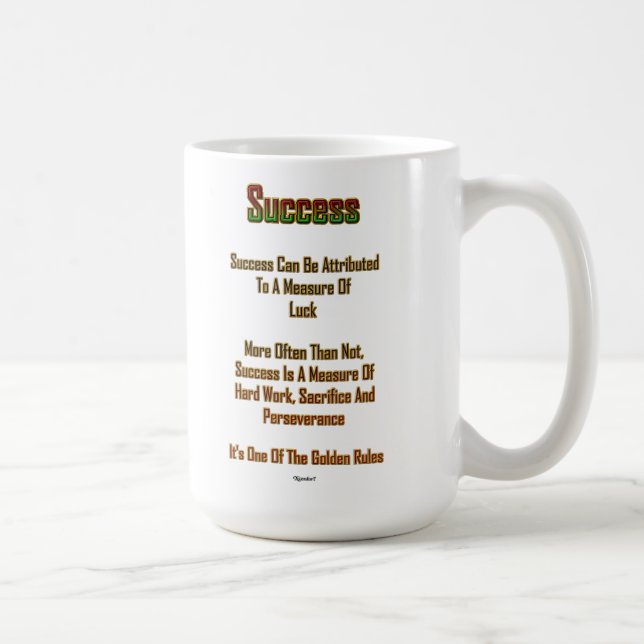 Caneca De Café Sucesso 15oz Cama Branca Cerâmica (Direita)