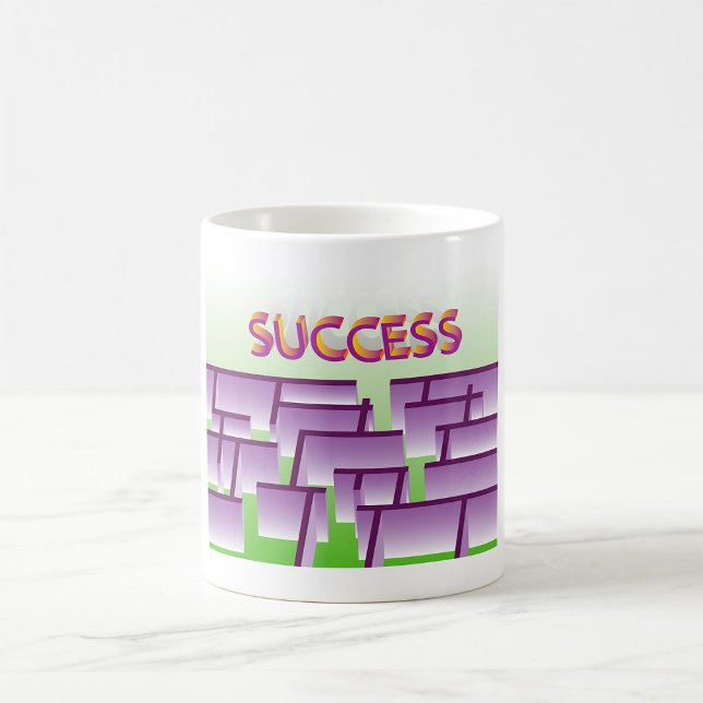 Caneca De Café Sucesso no Labirinto (Criador carregado)