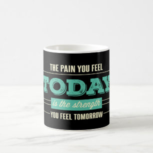 Caneca De Café Sucesso, Objetivos Atitude Citação Motivacional Pr