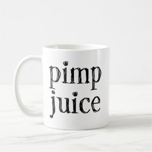 Caneca De Café Suco de Cafetão Humor Divertido Urbano Cafetão Tex