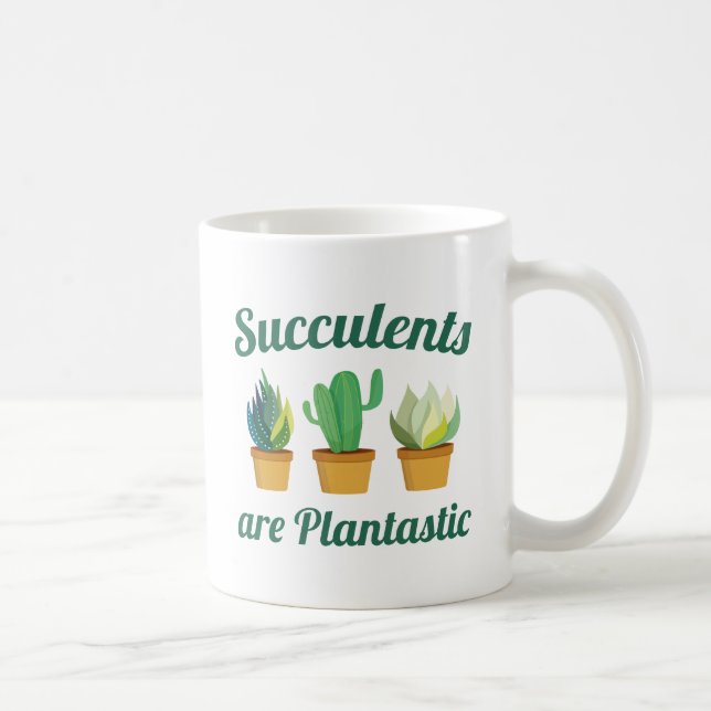 Caneca De Café Sucultivos São Plantásticos (Direita)