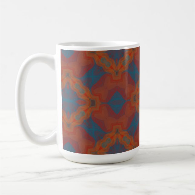 Caneca De Café Sudoeste Mandala (Esquerda)