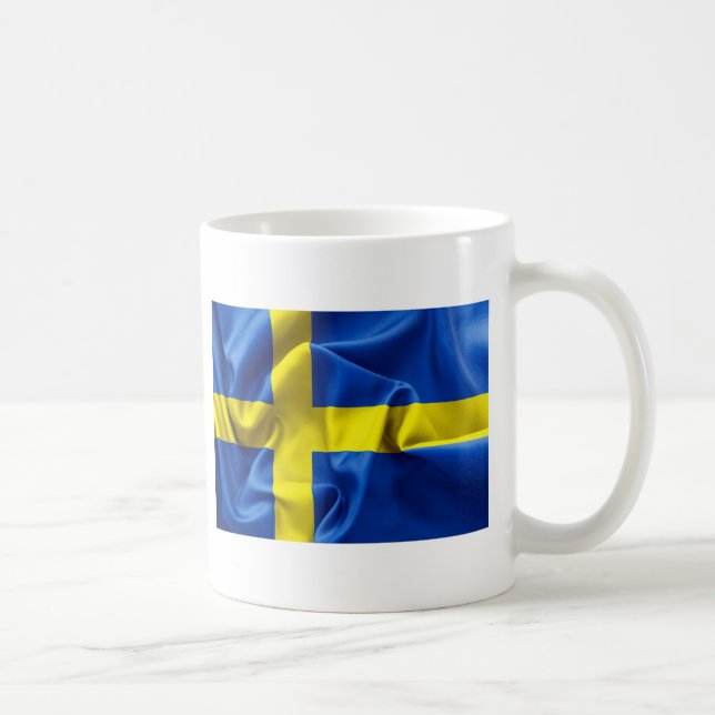 Caneca De Café Suecia Sinalizador Coffee Mug (Direita)
