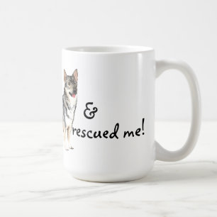 Caneca De Café Sueco Vallhund do salvamento