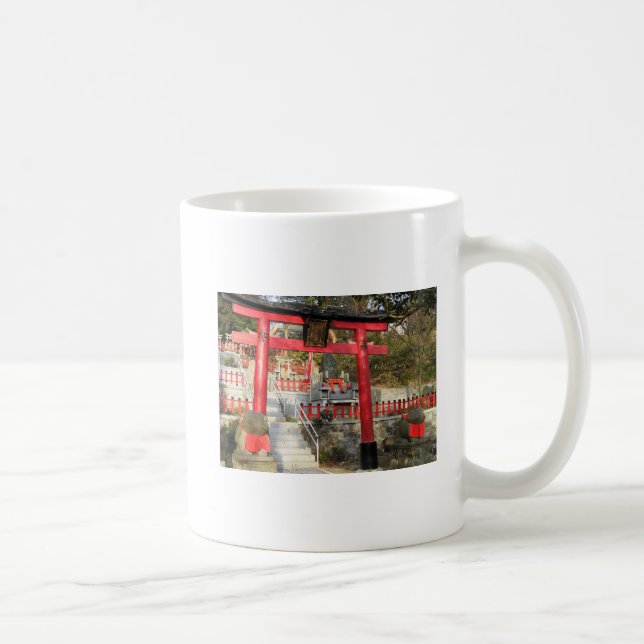 Caneca De Café Suehiro Ogami Shrine (Fortune Sapo Shrine) (Direita)