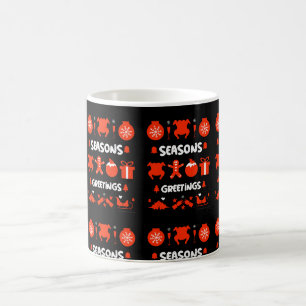 Caneca De Café Suéter de festas do xmas