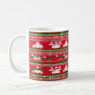 Caneca De Café Suéter de Natal Feio - Mug