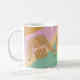 Caneca De Café Suéter Feio Groovy Natal Colorido
