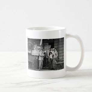 Caneca De Café Suffragettes e seu Homem, 1913
