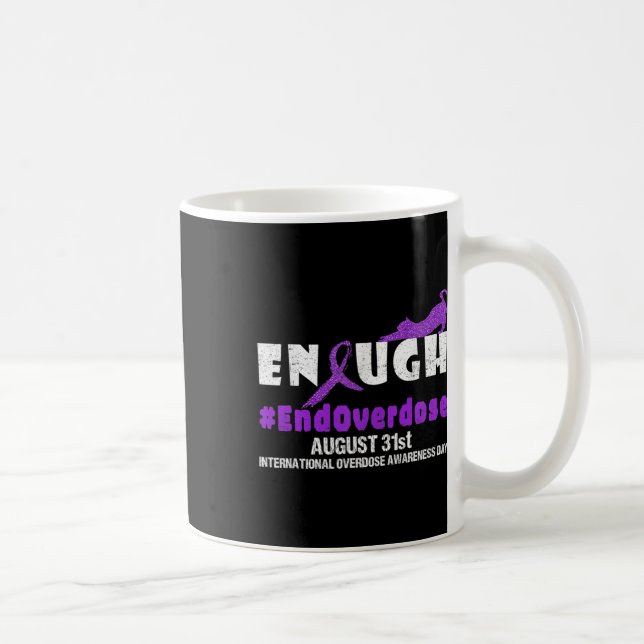 Caneca De Café Suficiente 31 de agosto Atenção Internacional à So (Direita)