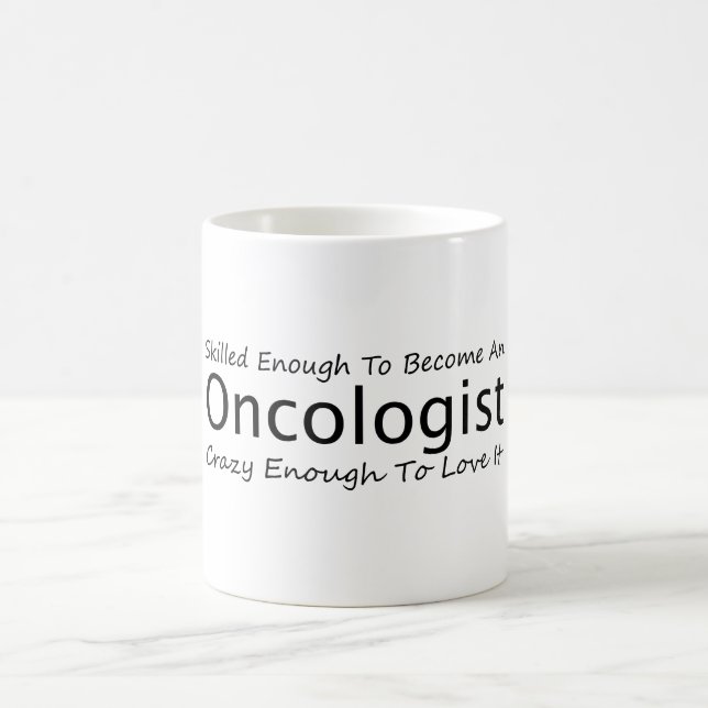 Caneca De Café Suficiente Para Se Tornar Um Oncologista Louco (Centro)