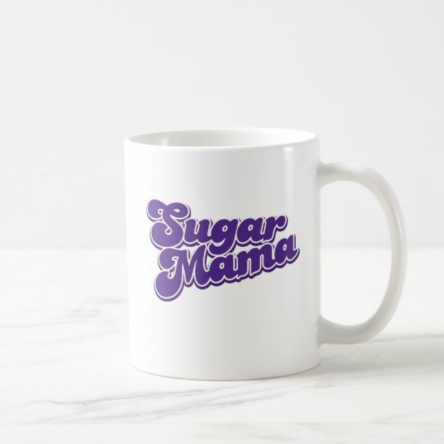 Caneca De Café Sugar Mama (Direita)
