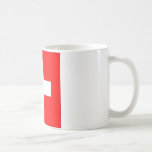 Caneca De Café Suiça<br><div class="desc">sinalizador de suiça</div>
