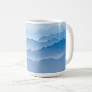 Caneca De Café Suiça da paisagem   da montanha
