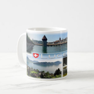 Caneca De Café Suiça - suíço - Luzerna - Luzern
