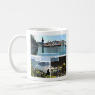 Caneca De Café suiça zCH043 LUCERNE,