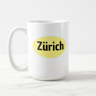 Caneca De Café Suiça Zürich Mug