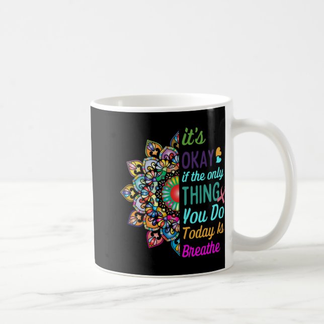 Caneca De Café Suicide Awareness Semicolon 988 S 1  (Direita)