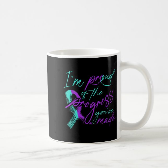 Caneca De Café Suicide Awareness Suicide Prevention Suprt Survivo (Direita)