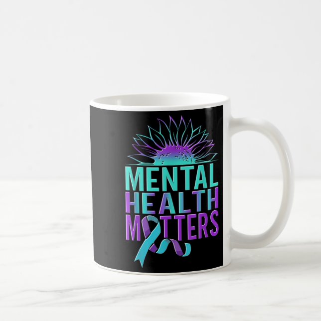 Caneca De Café Suicide Awareness Suicide Prevention Suprt Survivo (Direita)